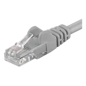 Přidat do košíku | Patch kabel UTP 5e 3m šedá / PremiumCord