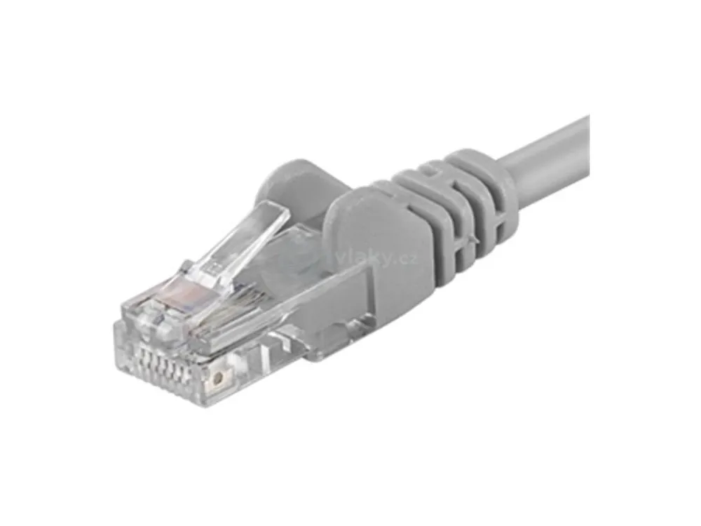 Přidat do košíku | Patch kabel UTP 5e 3m šedá / PremiumCord