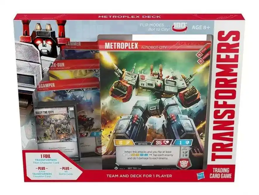 Právě přidáno | Transformers TCG Metroplex Deck Anglická