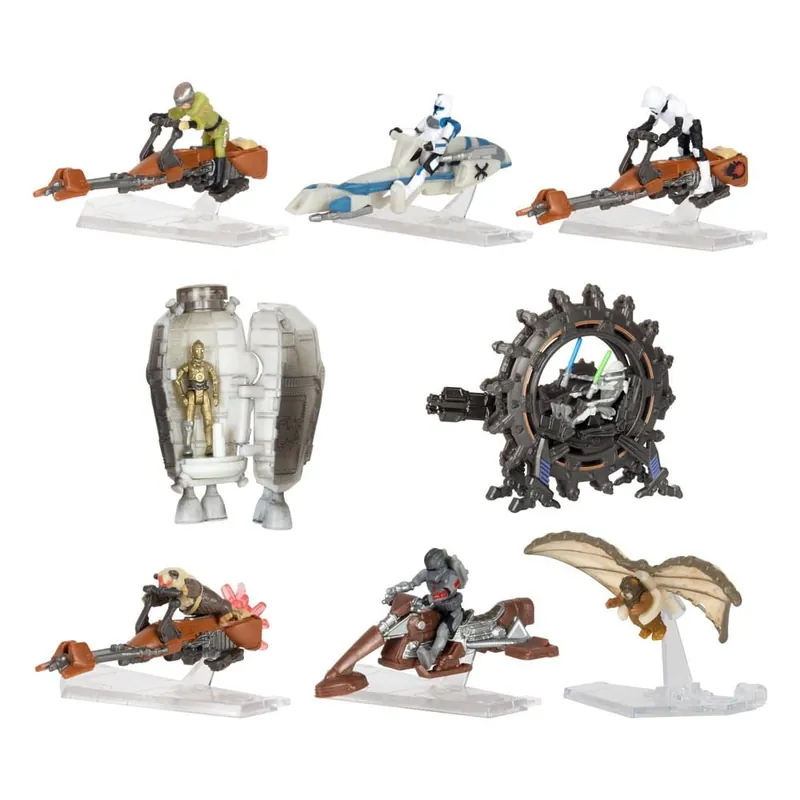 Objednat online - Star Wars Micro Galaxy Squadron Vehicles a Figurky Scout Class 5 cm Sada (12)