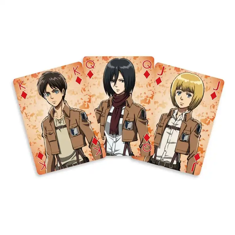 Attack on Titan Hrací Karty | Objednejte nyní
