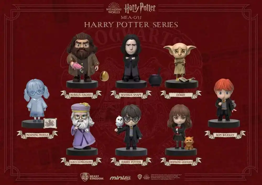 Velmi populární - Harry Potter Mini Egg Attack Figurka 8 cm Sada (8)
