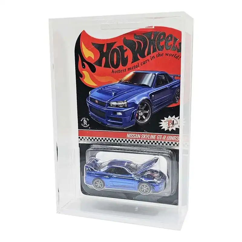 Hot Wheels Mainline Acrylic Case 2-Pack - Připraveno k odeslání
