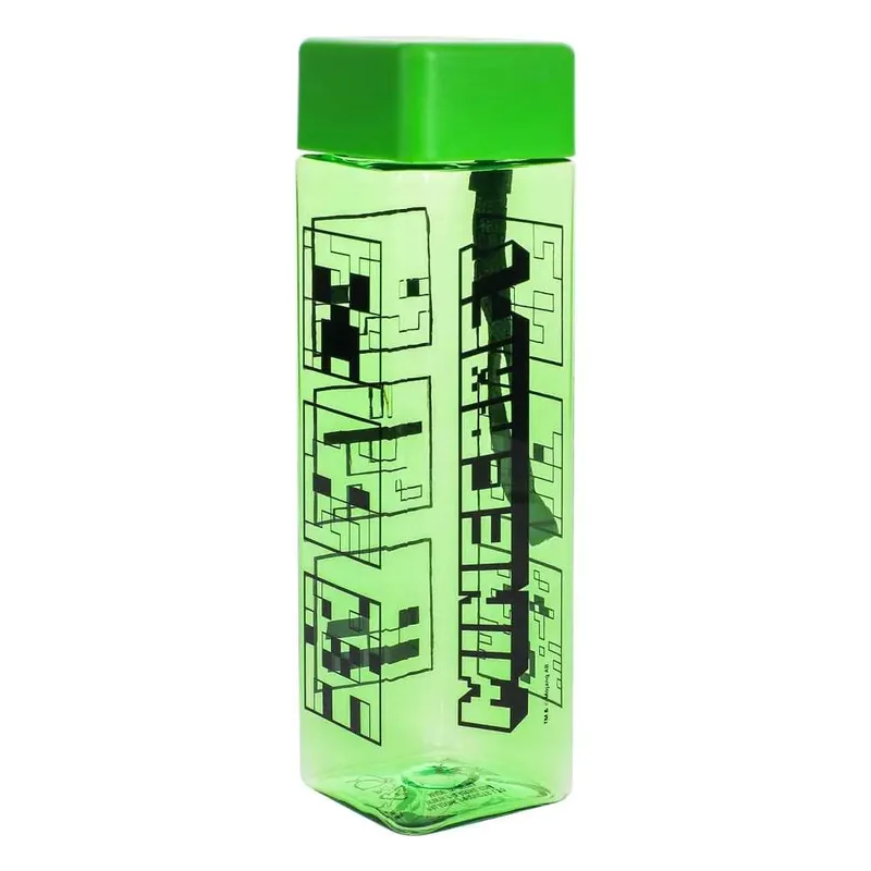 Už jen pár kusů | Minecraft Water Bottle Square Shaped