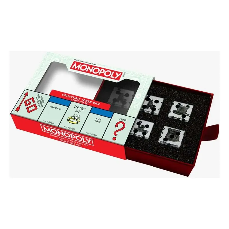 Žádaný produkt | Monopoly Dice Set Token Oversized