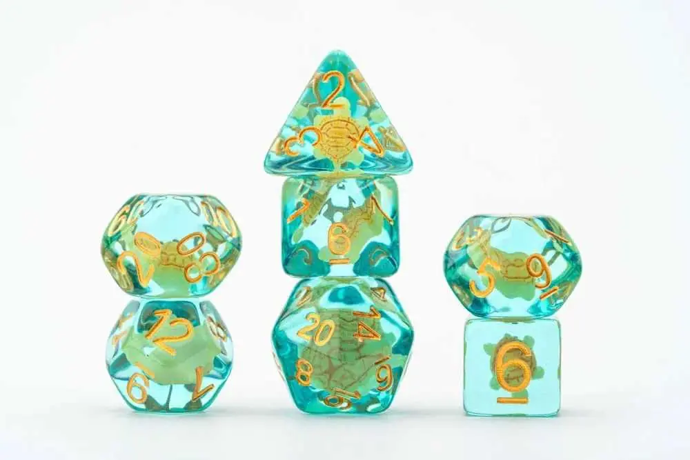 Bestseller - FanRoll Dice Set Turtle (7)