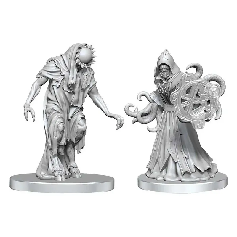Pathfinder Deep Cuts Unpainted Miniatures Aghash & Venedaemon (Pact Daemon) - Premium