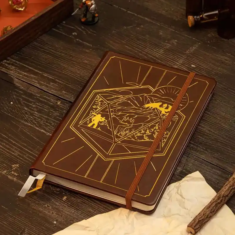 Lze objednat | Dungeons & Dragons RPG Deník 5e Brown