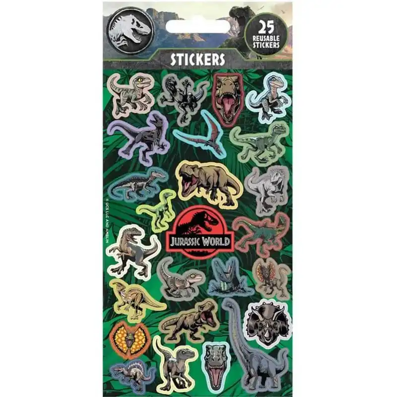 Nově v sortimentu | Jurassic World Nálepka Pack (25)