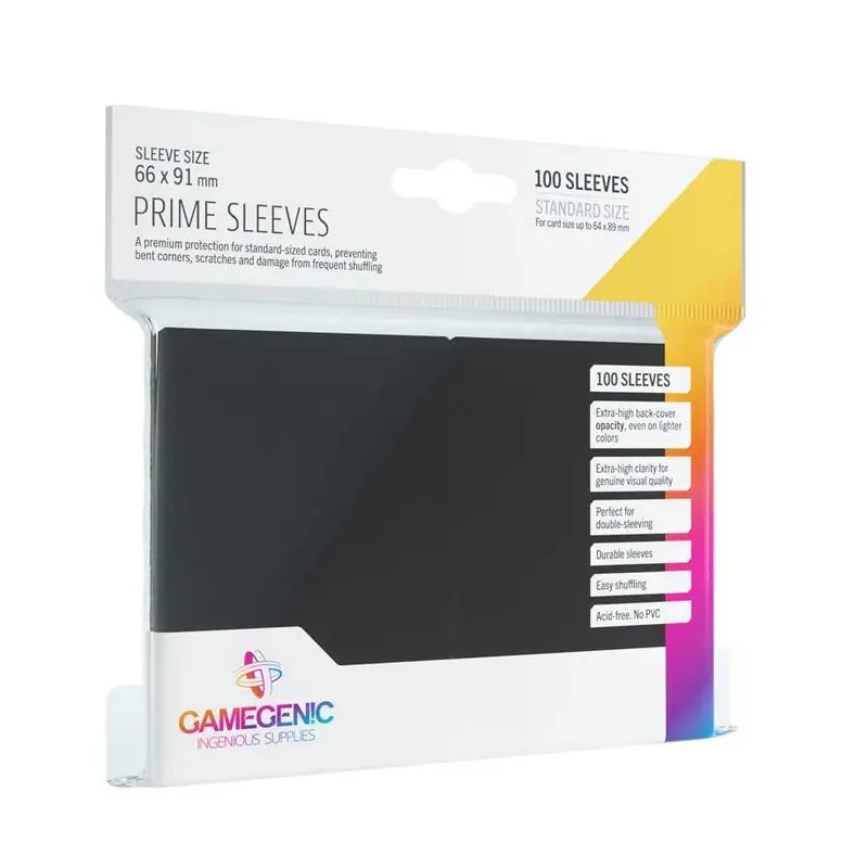Gamegenic Prime Sleeves Black | Populární