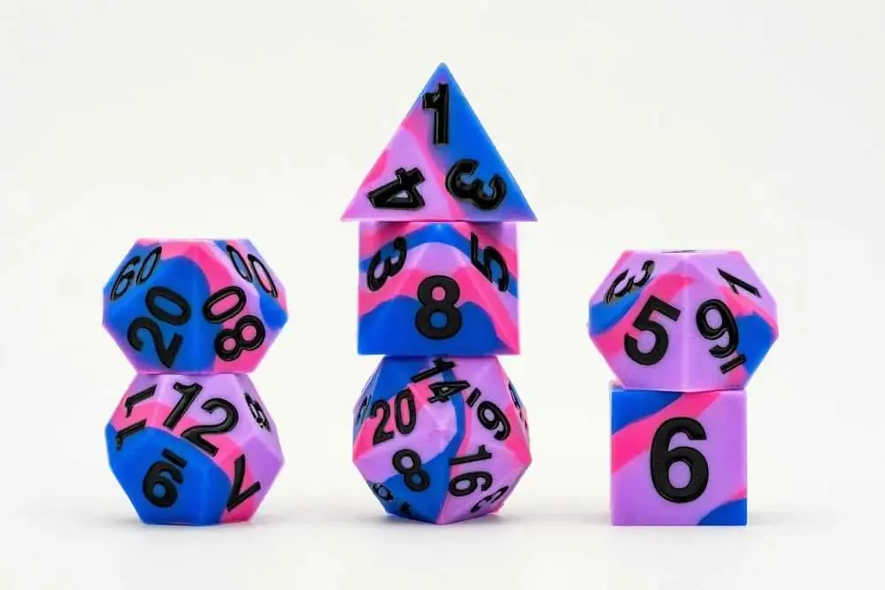 MDG Dice Set Pride Bisexual flag - Rychlá expedice