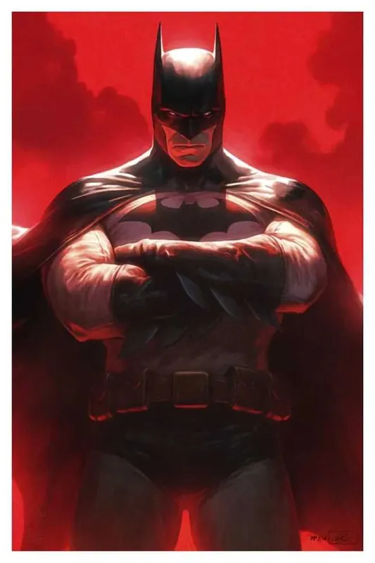 DC Comics Art Print Justice League Trinity Batman 61 x 41 cm - unframed - Kupte nyní
