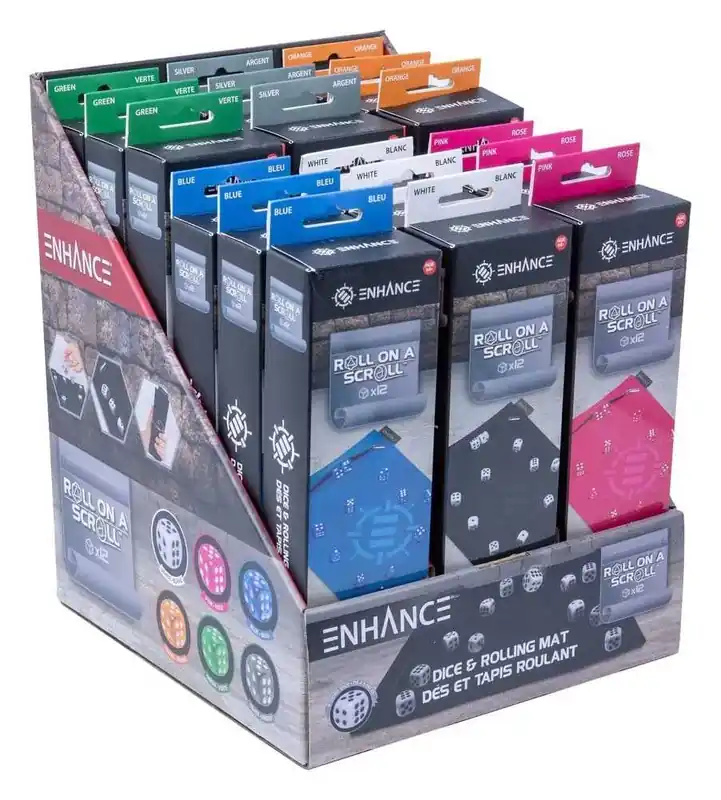Enhance Tabletop Accessories Roll on a Scroll Multicolor Display (18) | Přímo od výrobce