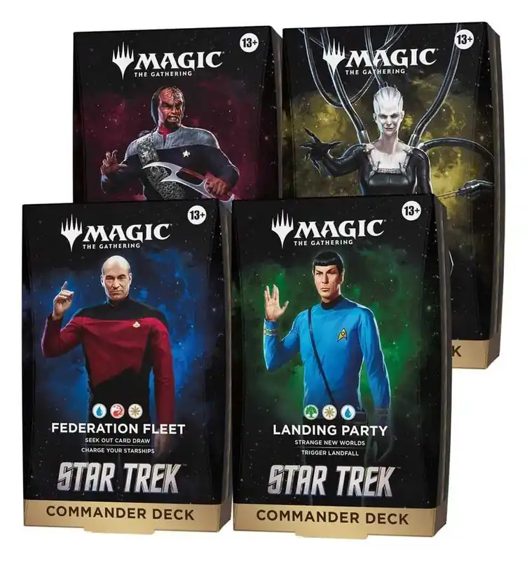 Kupte dnes | Magic The Gathering Star Trek Commander Decks Case (4) Anglická