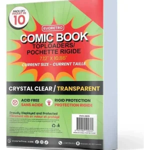 Doprodej - Evoretro Comics Topload Holder 10-Pack Current
